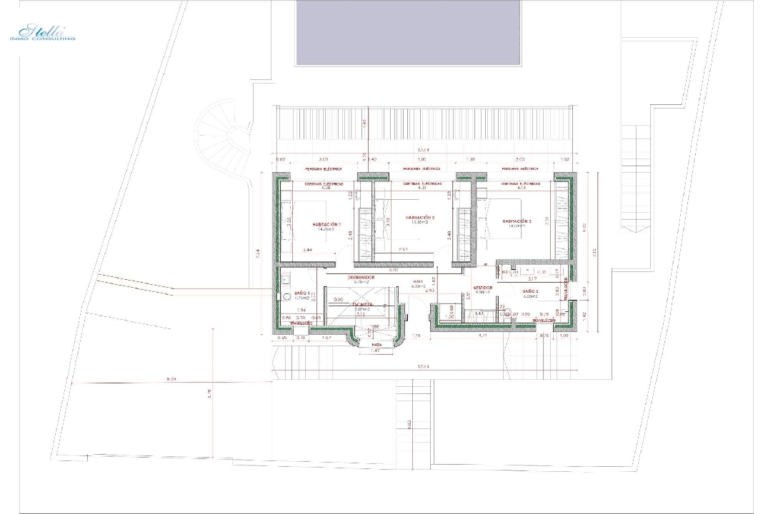 villa en Benitachell en venta, superficie 250 m², ano de construccion 2023, aire acondicionado, parcela 960 m², 4 dormitorios, 3 banos, piscina, ref.: AM-12102DA-34