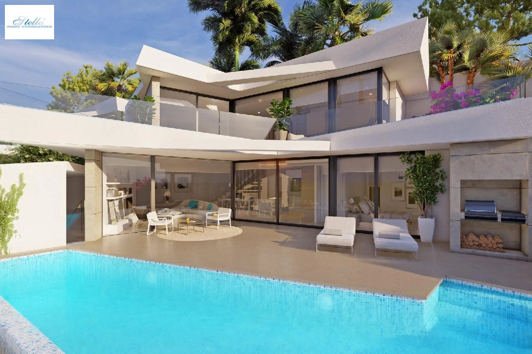 villa en Benitachell en venta, superficie 226 m², ano de construccion 2024, aire acondicionado, parcela 270 m², 3 dormitorios, 3 banos, piscina, ref.: AM-12202DA-1