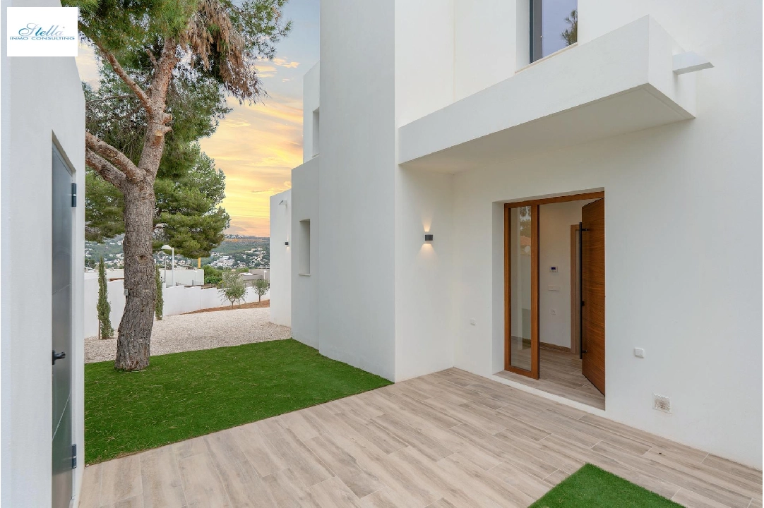 villa en Moraira en venta, superficie 259 m², ano de construccion 2024, aire acondicionado, parcela 800 m², 3 dormitorios, 3 banos, piscina, ref.: AM-12206DR-15