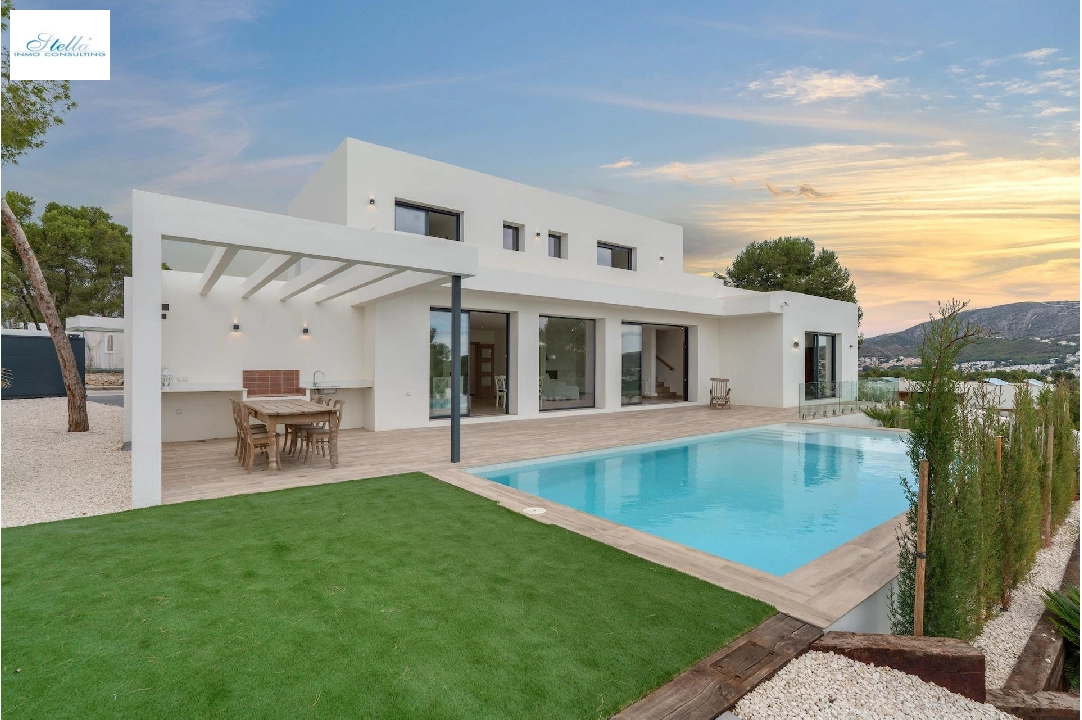 villa en Moraira en venta, superficie 259 m², ano de construccion 2024, aire acondicionado, parcela 800 m², 3 dormitorios, 3 banos, piscina, ref.: AM-12206DR-4