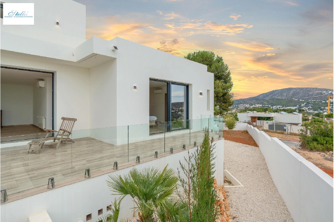 villa en Moraira en venta, superficie 259 m², ano de construccion 2024, aire acondicionado, parcela 800 m², 3 dormitorios, 3 banos, piscina, ref.: AM-12206DR-5