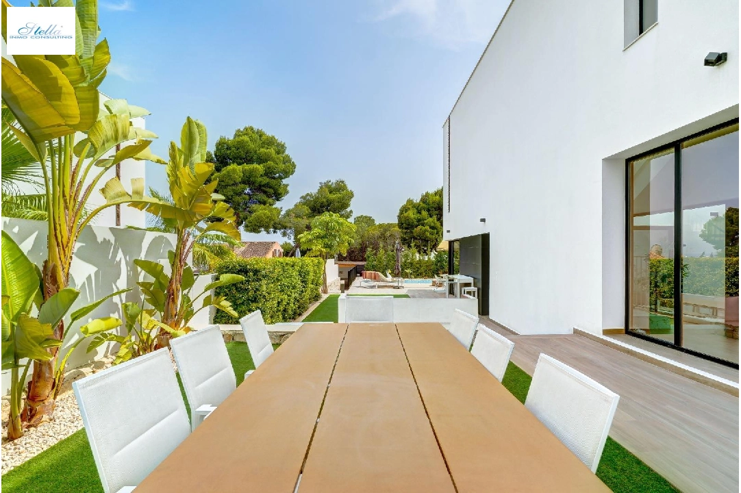 villa en Moraira en venta, superficie 182 m², aire acondicionado, parcela 500 m², 4 dormitorios, 3 banos, piscina, ref.: AM-12207DR-7