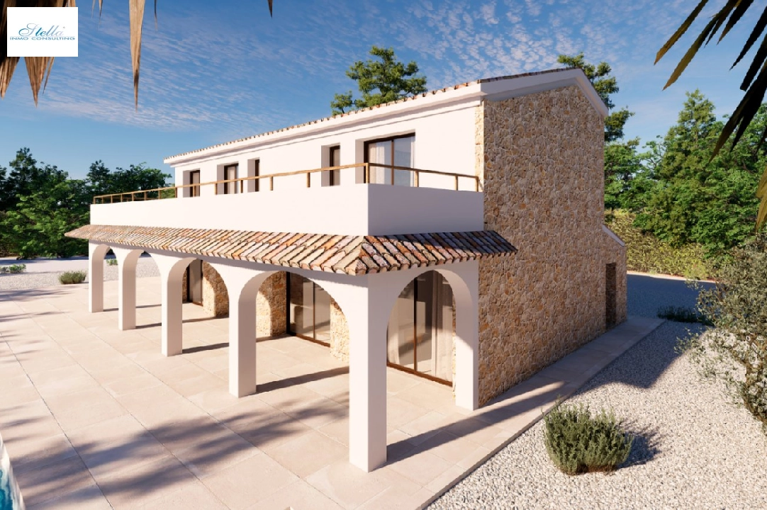 finca en Benissa en venta, superficie 425 m², ano de construccion 2024, aire acondicionado, parcela 10000 m², 4 dormitorios, 4 banos, piscina, ref.: AM-12209DA-1