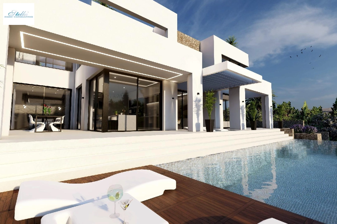 villa en Benissa en venta, superficie 547 m², ano de construccion 2024, aire acondicionado, parcela 1347 m², 4 dormitorios, 3 banos, piscina, ref.: AM-12239DA-10