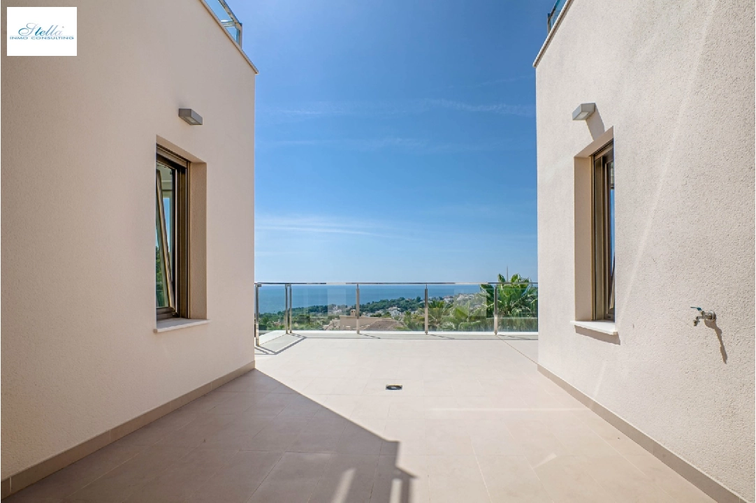 villa en Moraira en venta, superficie 547 m², ano de construccion 2014, aire acondicionado, parcela 1132 m², 4 dormitorios, 6 banos, piscina, ref.: AM-10630DA-22