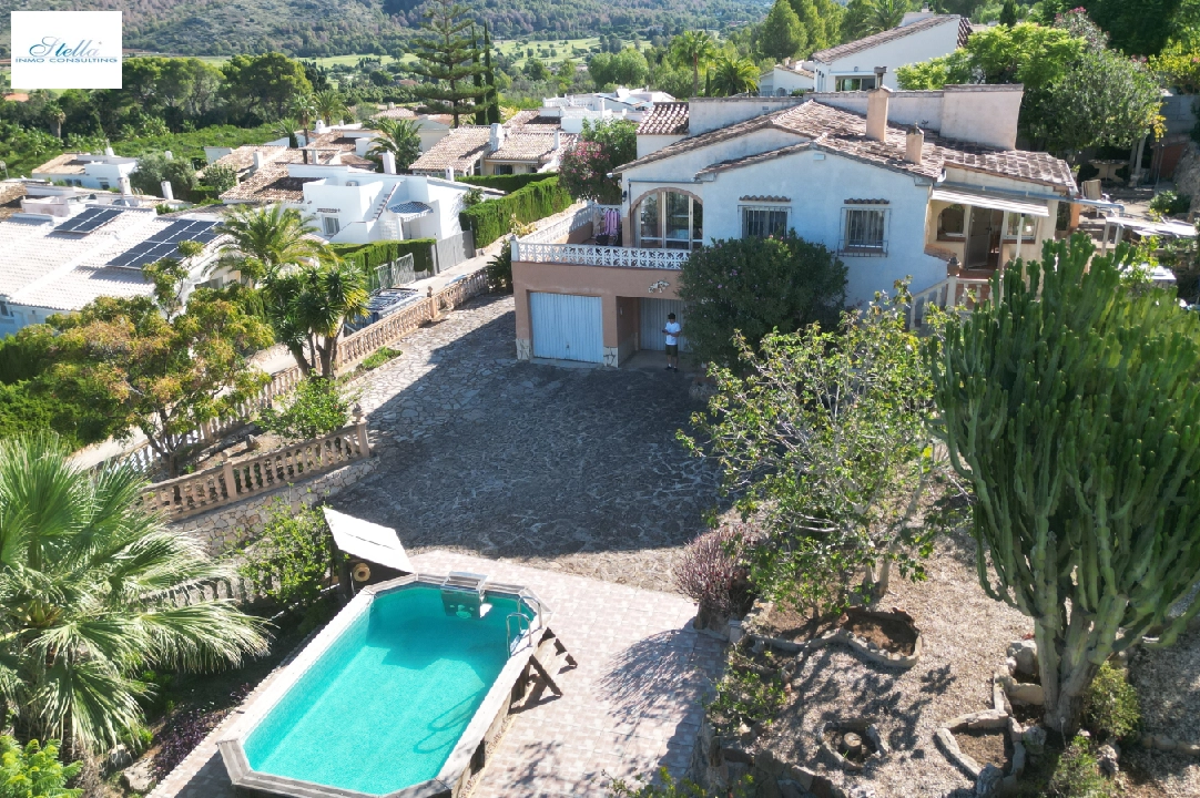 villa en Denia-La Sella en venta, superficie 109 m², ano de construccion 1985, + calefaccion central, aire acondicionado, parcela 1003 m², 3 dormitorios, 2 banos, piscina, ref.: JS-1624-8