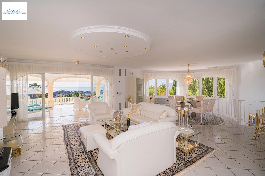 villa en Moraira(San Jaime) en venta, superficie 315 m², parcela 1235 m², 4 dormitorios, 3 banos, piscina, ref.: CA-H-1695-AMB-5