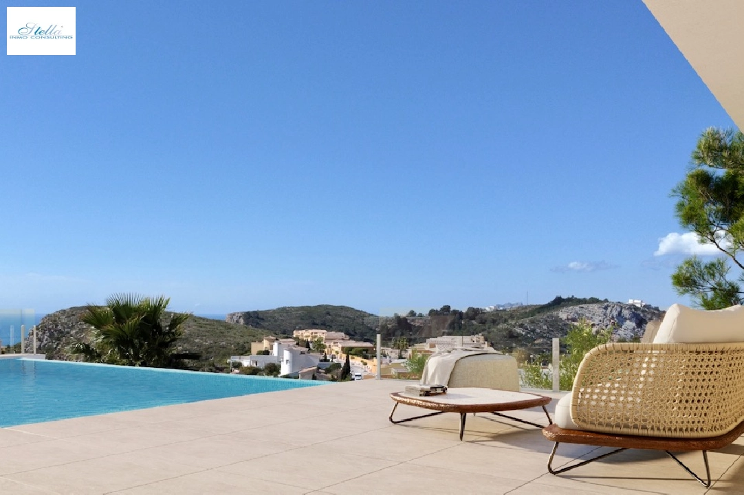 villa en Benitachell(La Cumbre del Sol) en venta, superficie 430 m², aire acondicionado, parcela 825 m², 3 dormitorios, 3 banos, piscina, ref.: CA-H-1809-AMB-2