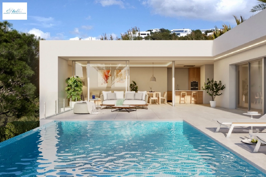 villa en Benitachell(La Cumbre del Sol) en venta, superficie 430 m², aire acondicionado, parcela 825 m², 3 dormitorios, 3 banos, piscina, ref.: CA-H-1809-AMB-6