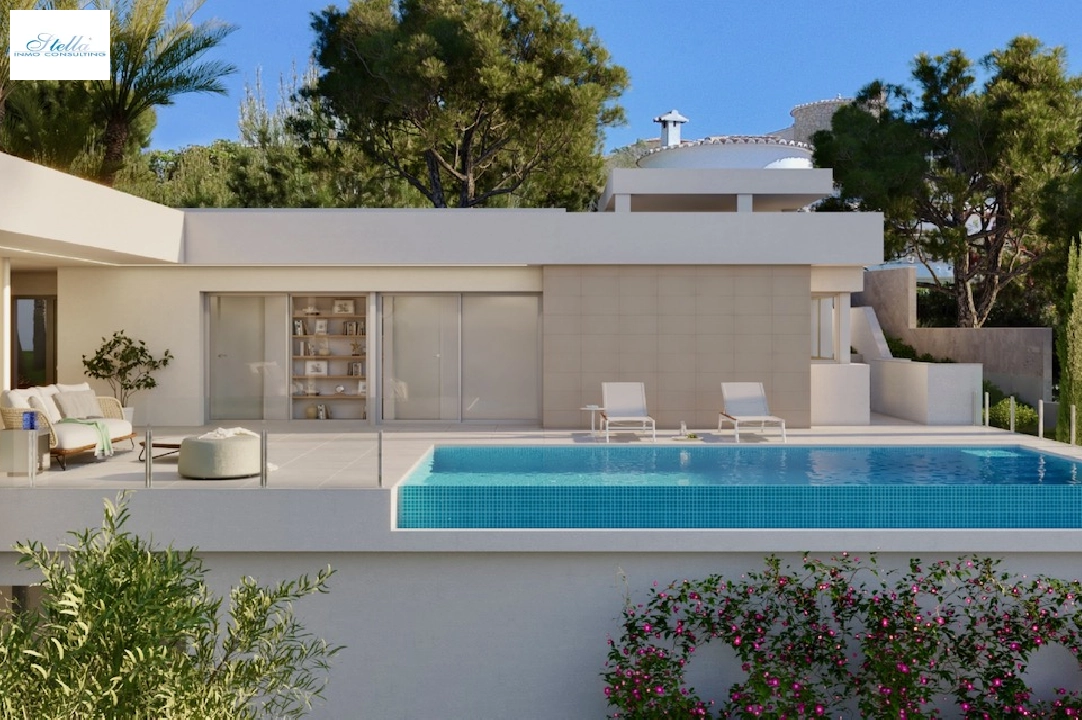 villa en Benitachell(La Cumbre del Sol) en venta, superficie 430 m², aire acondicionado, parcela 825 m², 3 dormitorios, 3 banos, piscina, ref.: CA-H-1809-AMB-7