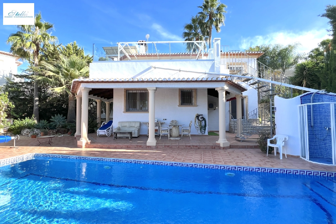 villa en Denia(Marquesa VI) en venta, superficie 122 m², ano de construccion 2001, estado neat, + calefaccion suelo, aire acondicionado, parcela 802 m², 4 dormitorios, 3 banos, piscina, ref.: SC-T0924-2