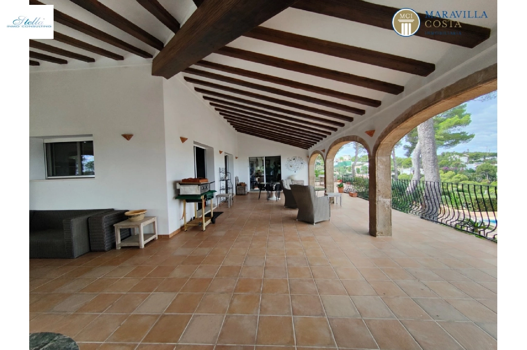 villa en Javea(Costa Nova) en venta, superficie 378 m², + calefaccion suelo, aire acondicionado, parcela 3063 m², 5 dormitorios, 5 banos, piscina, ref.: MV-P-2507-18