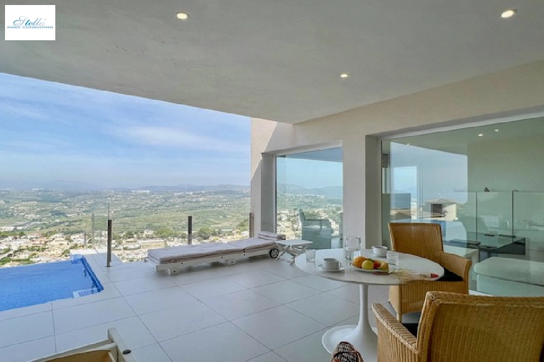 villa en Benitachell(La Cumbre del Sol) en venta, superficie 140 m², aire acondicionado, parcela 1395 m², 2 dormitorios, 2 banos, piscina, ref.: CA-H-1815-AMB-14