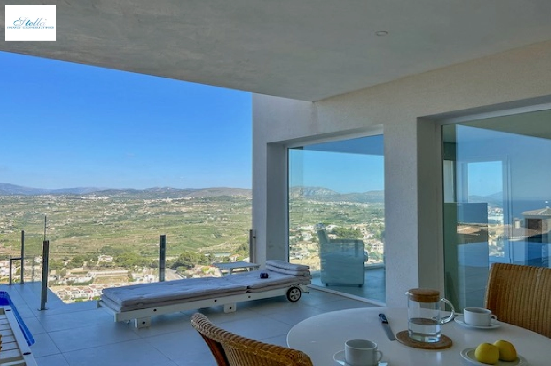 villa en Benitachell(La Cumbre del Sol) en venta, superficie 140 m², aire acondicionado, parcela 1395 m², 2 dormitorios, 2 banos, piscina, ref.: CA-H-1815-AMB-15