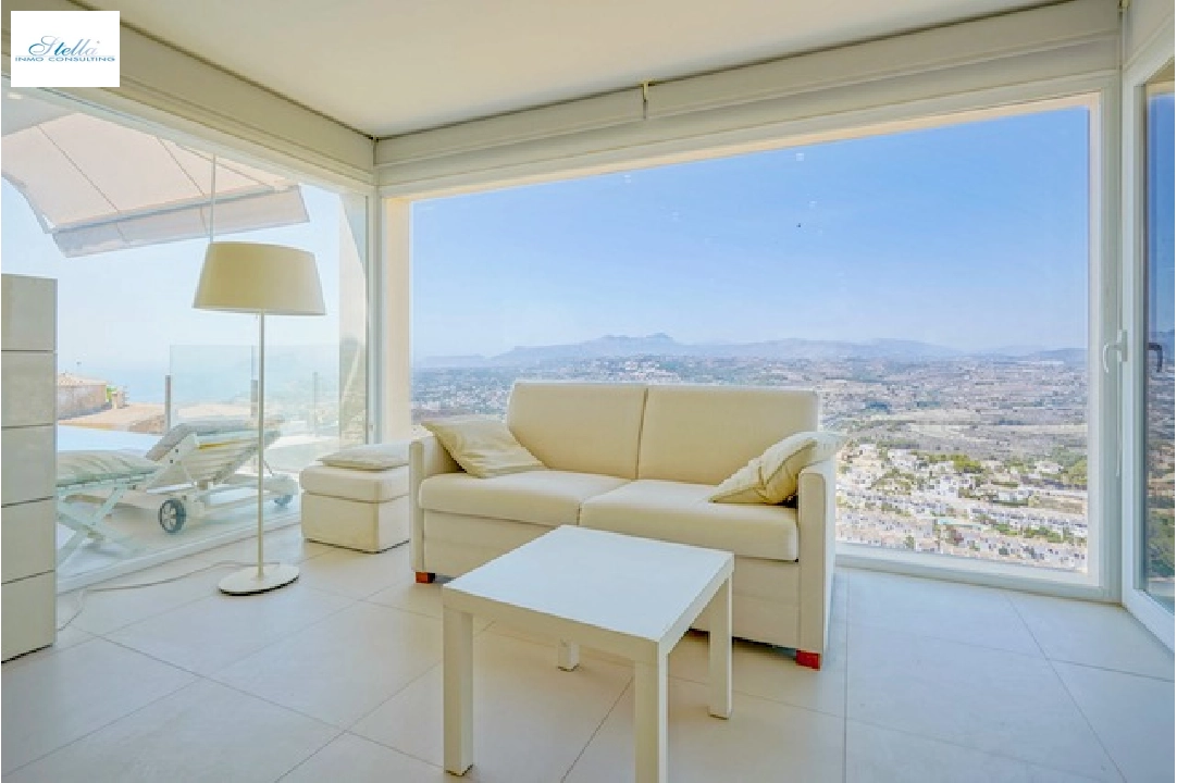 villa en Benitachell(La Cumbre del Sol) en venta, superficie 140 m², aire acondicionado, parcela 1395 m², 2 dormitorios, 2 banos, piscina, ref.: CA-H-1815-AMB-4