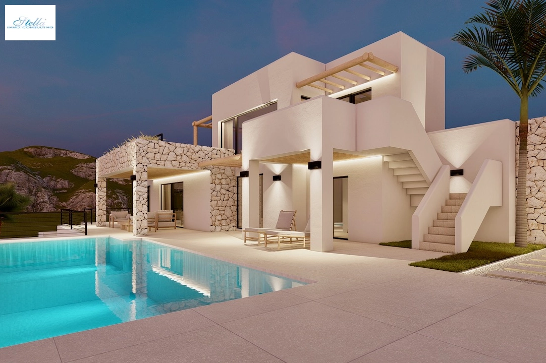 villa en Moraira(Pinar del Advocat) en venta, superficie 265 m², parcela 810 m², 4 dormitorios, 3 banos, piscina, ref.: CA-H-1822-AMBI-1