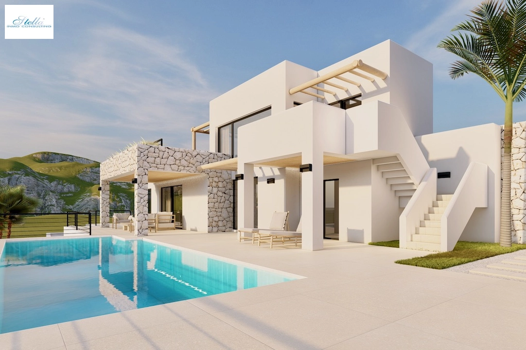 villa en Moraira(Pinar del Advocat) en venta, superficie 265 m², parcela 810 m², 4 dormitorios, 3 banos, piscina, ref.: CA-H-1822-AMBI-13