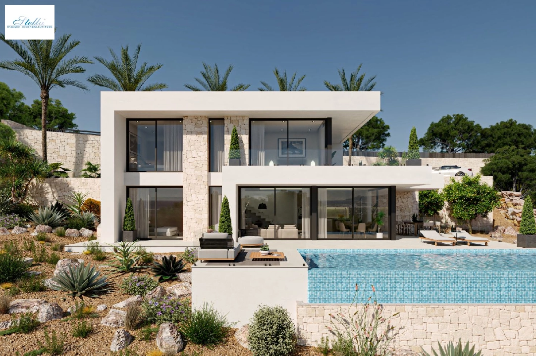 villa en Pedreguer en venta, superficie 184 m², aire acondicionado, parcela 1632 m², 3 dormitorios, 3 banos, piscina, ref.: UM-UV-MERAK-II-2