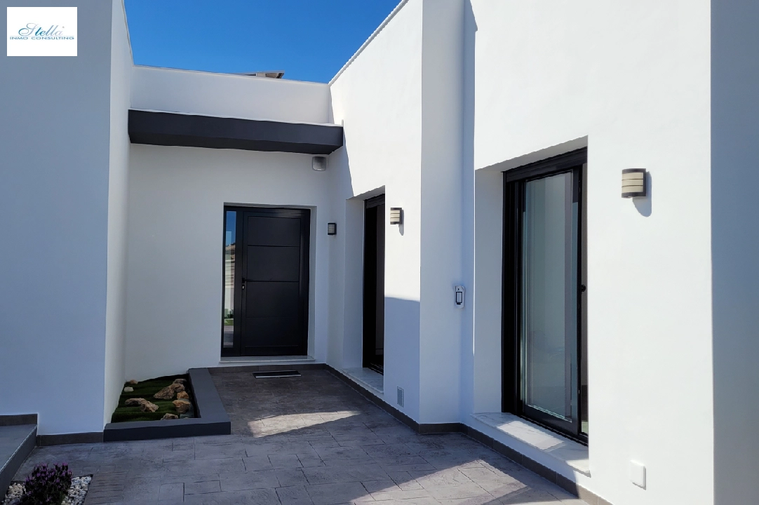 villa en Els Poblets en venta, superficie 158 m², ano de construccion 2018, estado mint, + KLIMA, aire acondicionado, parcela 500 m², 3 dormitorios, 2 banos, piscina, ref.: MG-0824-8