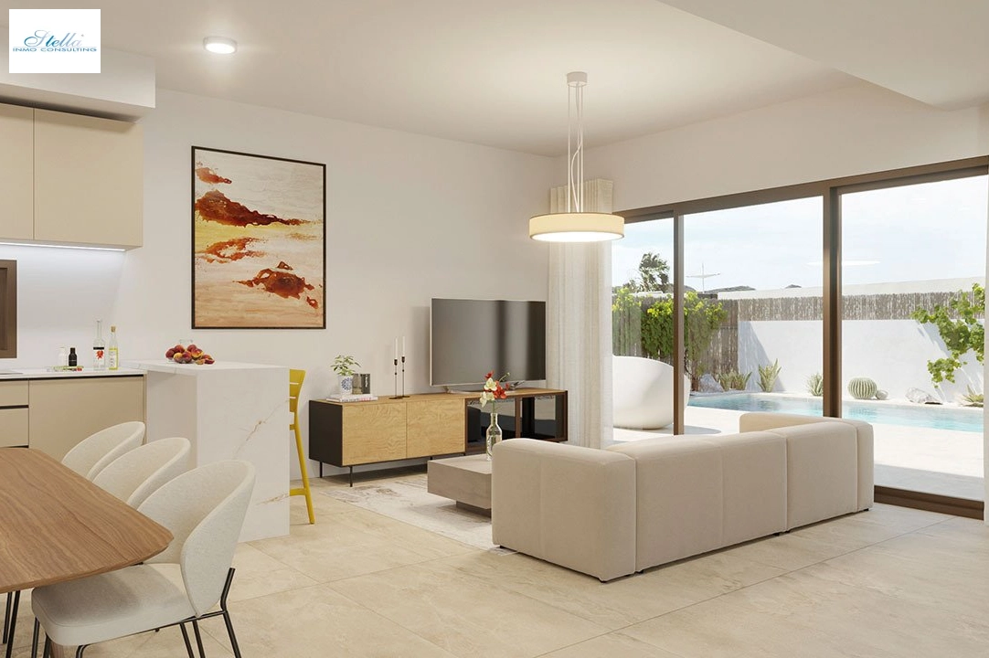 villa en Algorfa en venta, superficie 198 m², estado first owner, + fussboden, aire acondicionado, parcela 308 m², 3 dormitorios, 2 banos, piscina, ref.: HA-ARN-109-E01-4