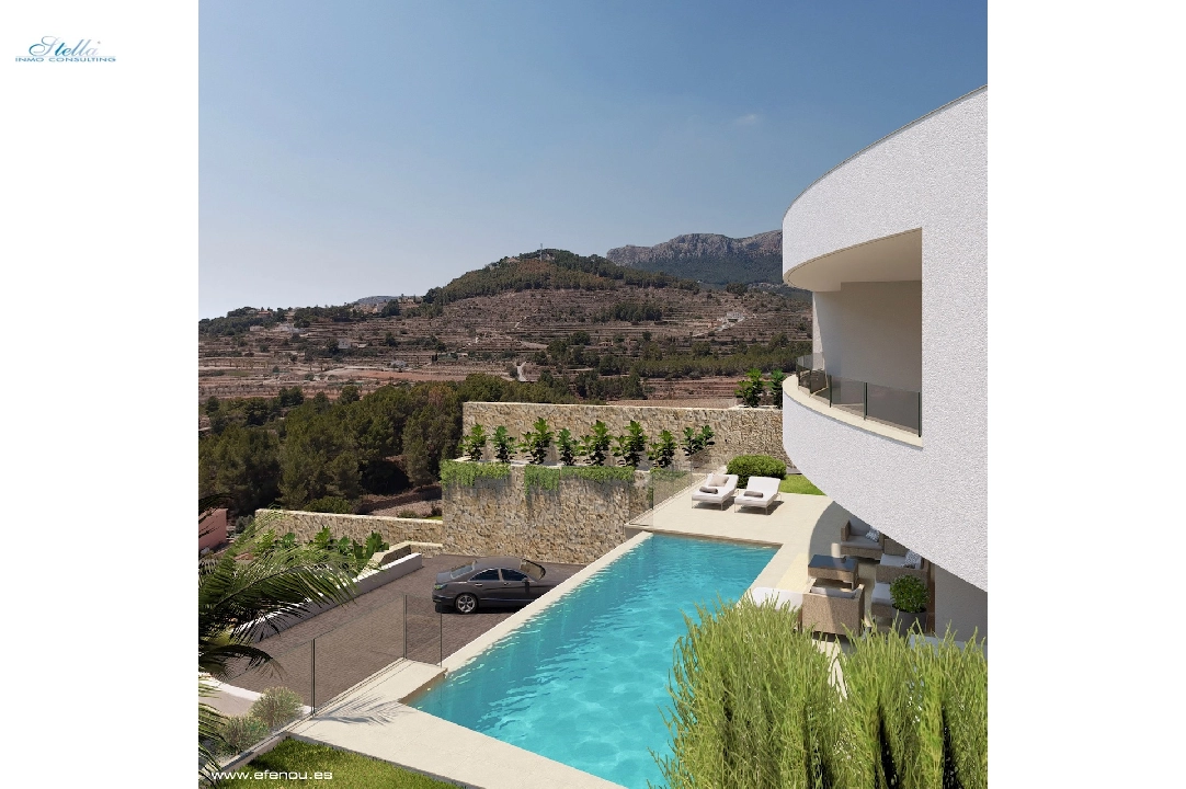 villa en Calpe(Empedrola) en venta, superficie 335 m², aire acondicionado, parcela 1042 m², 4 dormitorios, 4 banos, piscina, ref.: CA-H-1826-AMB-1