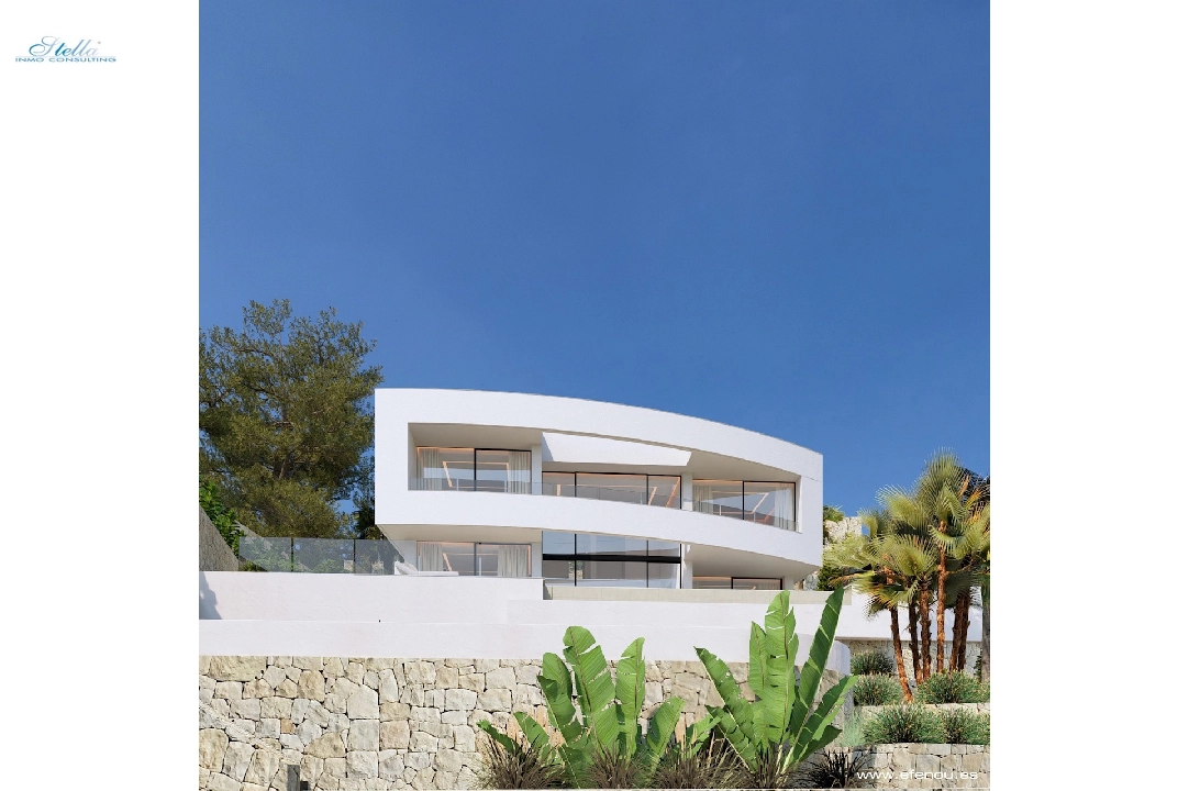 villa en Calpe(Empedrola) en venta, superficie 335 m², aire acondicionado, parcela 1042 m², 4 dormitorios, 4 banos, piscina, ref.: CA-H-1826-AMB-6