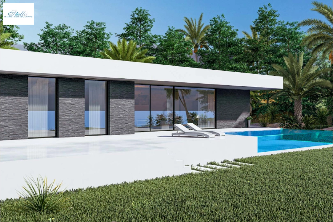 villa en Pedreguer en venta, superficie 160 m², ano de construccion 2024, + KLIMA, aire acondicionado, parcela 1000 m², 3 dormitorios, 2 banos, piscina, ref.: BP-8215PED-6