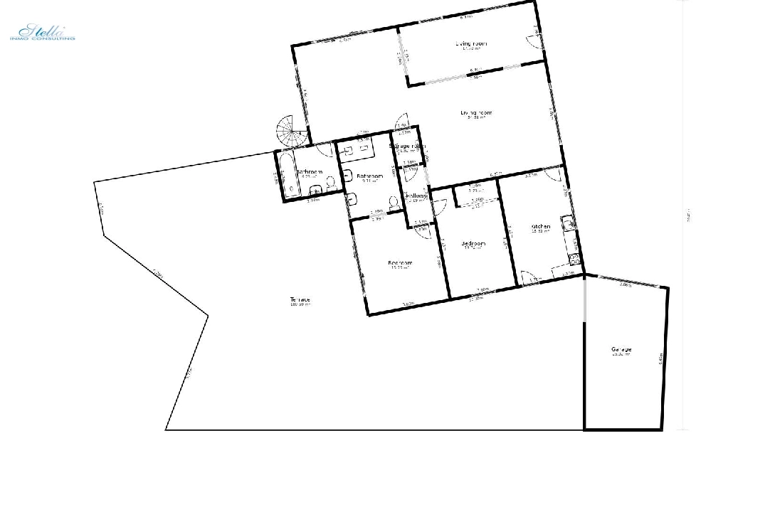 villa en Calpe(Cucarres) en venta, superficie 210 m², aire acondicionado, parcela 800 m², 5 dormitorios, 4 banos, piscina, ref.: COB-3485-10535-34