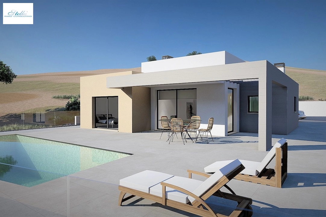 villa en Benitachell(Raco de Nadal) en venta, superficie 145 m², aire acondicionado, parcela 700 m², 3 dormitorios, 2 banos, piscina, ref.: CA-H-1831-AMB-1