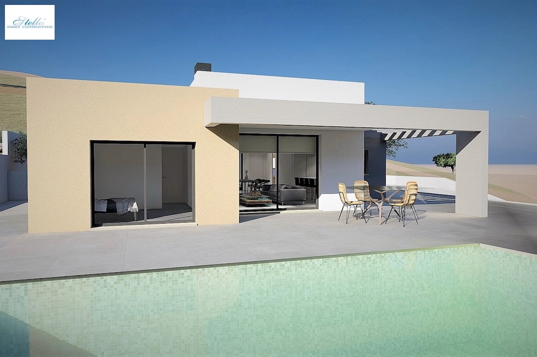 villa en Benitachell(Raco de Nadal) en venta, superficie 145 m², aire acondicionado, parcela 700 m², 3 dormitorios, 2 banos, piscina, ref.: CA-H-1831-AMB-5