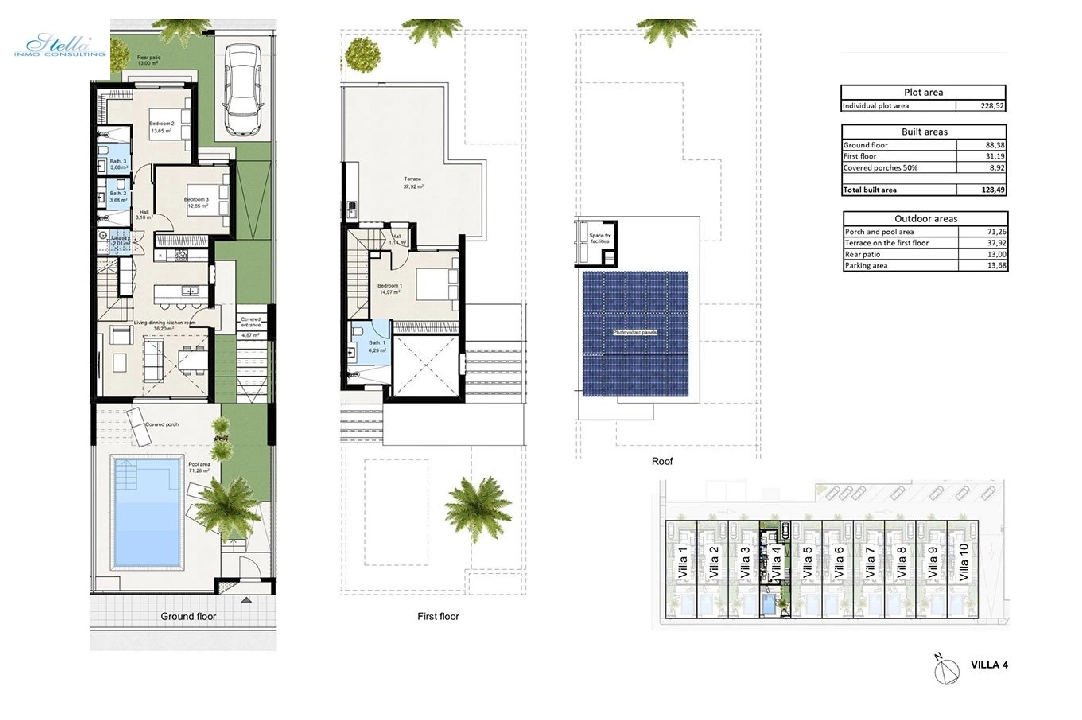 casa duplex en Los Nietos en venta, superficie 166 m², estado first owner, parcela 228 m², 3 dormitorios, 3 banos, piscina, ref.: HA-NIN-100-D01-21