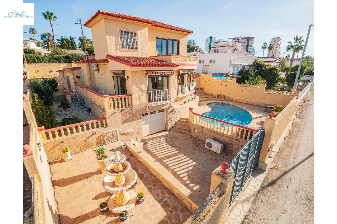 villa en Calpe(Playa De La Fossa) en venta, superficie 195 m², aire acondicionado, parcela 500 m², 3 dormitorios, 3 banos, piscina, ref.: COB-3496-10535-23