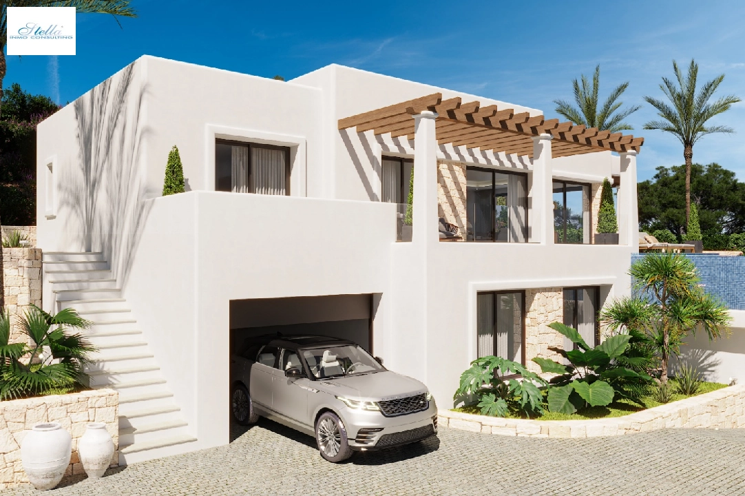 villa en Benissa en venta, superficie 256 m², aire acondicionado, parcela 1009 m², 4 dormitorios, 4 banos, piscina, ref.: UM-UV-IFACH-3