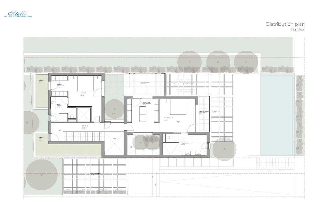 villa en Moraira(Benimeit) en venta, superficie 319 m², aire acondicionado, parcela 1000 m², 3 dormitorios, 3 banos, piscina, ref.: CA-H-1840-AMB-7