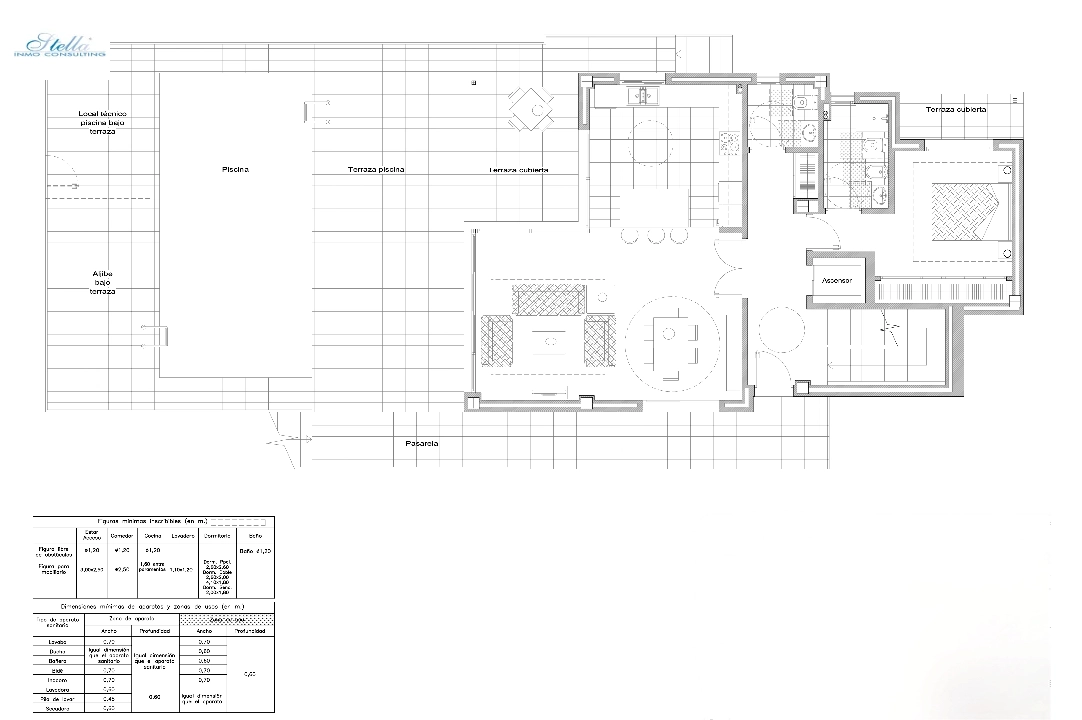 villa en Calpe(Ortembach) en venta, superficie 350 m², aire acondicionado, parcela 792 m², 4 dormitorios, 4 banos, piscina, ref.: CA-H-1849-AMBE-30