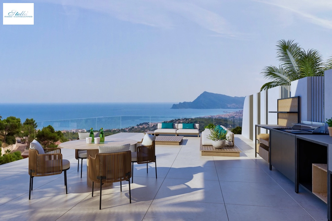 villa en Altea(Altea) en venta, superficie 479 m², aire acondicionado, parcela 1383 m², 4 dormitorios, 4 banos, piscina, ref.: CA-H-1853-AMB-2