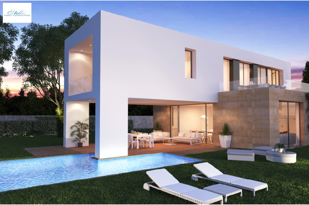 villa en Javea en venta, superficie 266 m², ano de construccion 2023, + KLIMA, aire acondicionado, parcela 1000 m², 3 dormitorios, 3 banos, piscina, ref.: BP-C3XY4149JAV-1