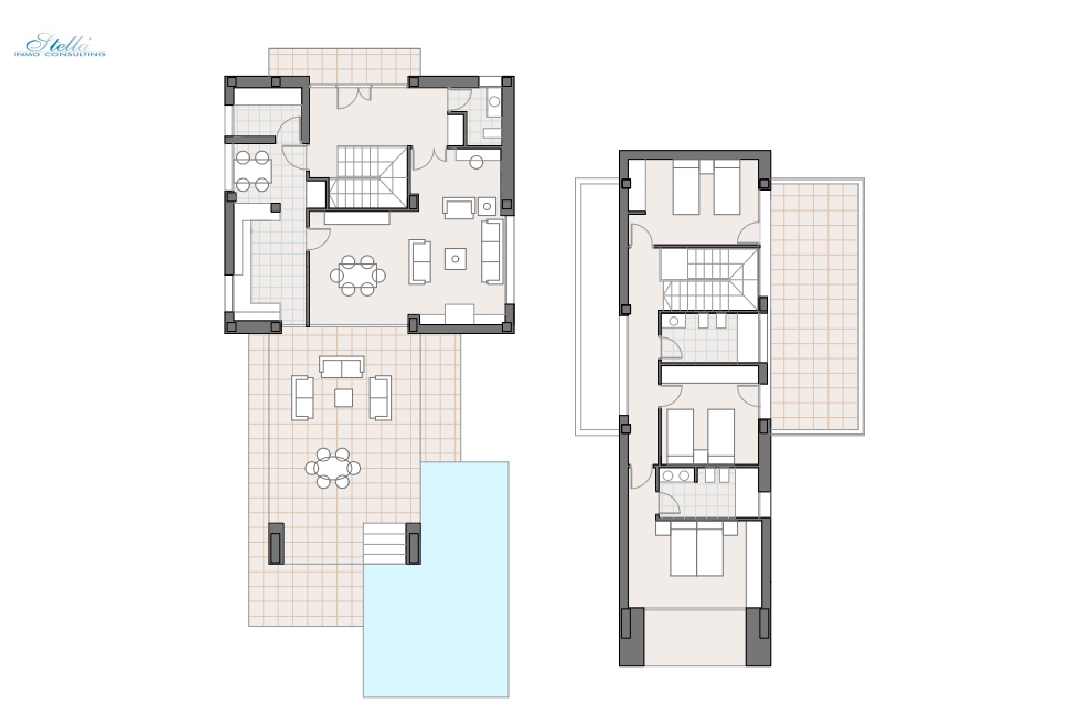 villa en Javea en venta, superficie 266 m², ano de construccion 2023, + KLIMA, aire acondicionado, parcela 1000 m², 3 dormitorios, 3 banos, piscina, ref.: BP-C3XY4149JAV-5