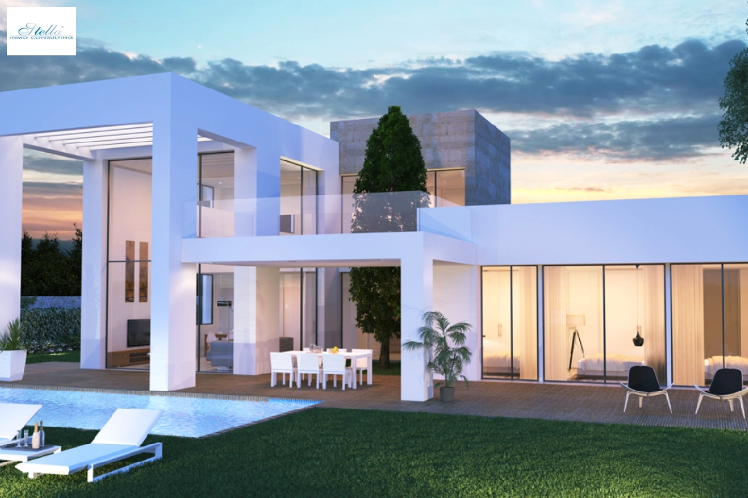 villa en Javea en venta, superficie 254 m², ano de construccion 2023, + KLIMA, aire acondicionado, parcela 1000 m², 3 dormitorios, 3 banos, piscina, ref.: BP-C3XY4150JAV-1