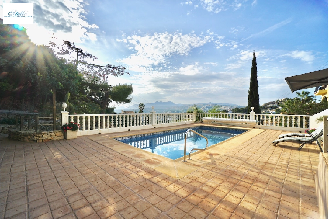 villa en Moraira(Arnella) en venta, superficie 248 m², aire acondicionado, parcela 958 m², 5 dormitorios, 3 banos, piscina, ref.: CA-H-1854-AMB-4