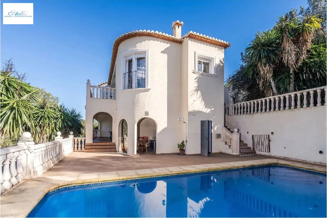 villa en Javea en venta, superficie 130 m², + calefaccion central, aire acondicionado, parcela 1000 m², 3 dormitorios, 2 banos, piscina, ref.: PR-PPS3194-1