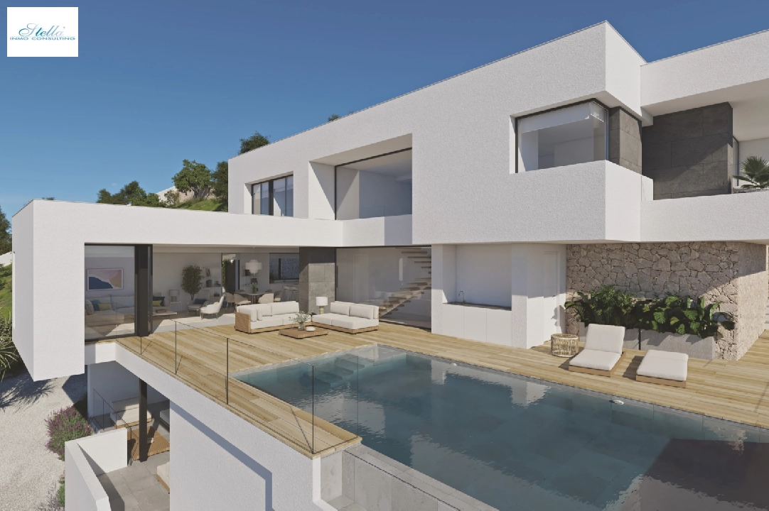 villa en Cumbre del Sol(Cumbre del Sol) en venta, superficie 349 m², parcela 878 m², 3 dormitorios, 3 banos, piscina, ref.: VA-AJ223-7