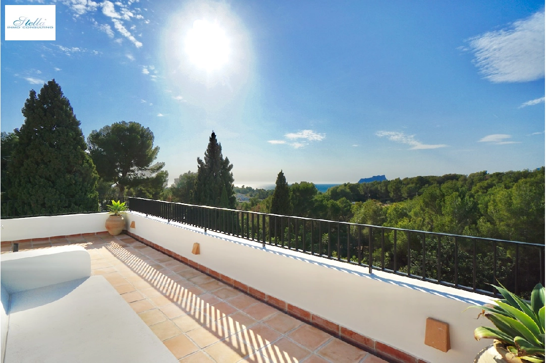 villa en Moraira(Arnella) en venta, superficie 270 m², aire acondicionado, parcela 1099 m², 5 dormitorios, 4 banos, piscina, ref.: CA-H-1852-AMBEI-26