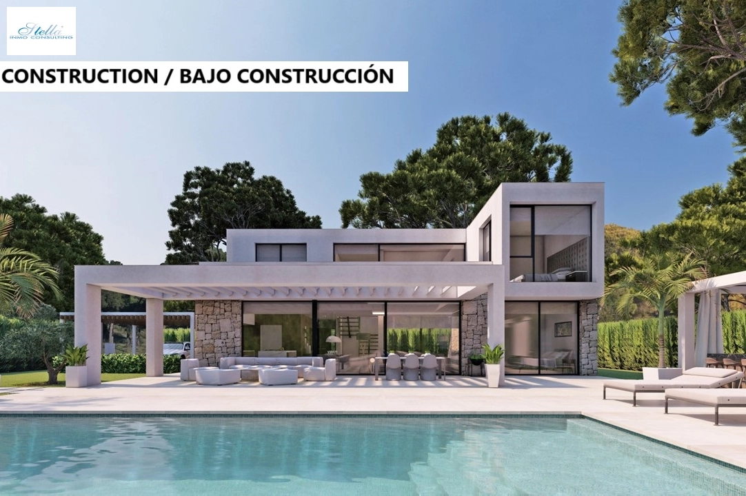 villa en Javea en venta, superficie 246 m², ano de construccion 2024, aire acondicionado, parcela 1003 m², 4 dormitorios, 3 banos, piscina, ref.: BP-4435JAV-1