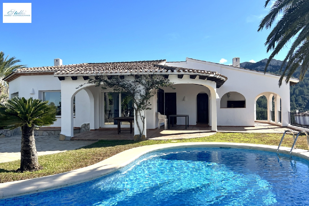 villa en Pego-Monte Pego en venta, superficie 310 m², ano de construccion 1988, + calefaccion central, aire acondicionado, parcela 3370 m², 4 dormitorios, 4 banos, piscina, ref.: JS-0425-5