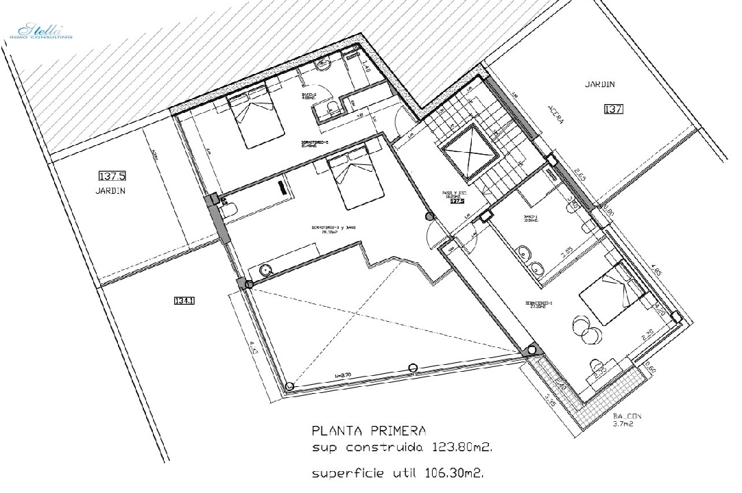 villa en Benissa(La Fustera) en venta, superficie 770 m², ano de construccion 2017, aire acondicionado, parcela 1795 m², 4 dormitorios, piscina, ref.: BP-4442BEN-45