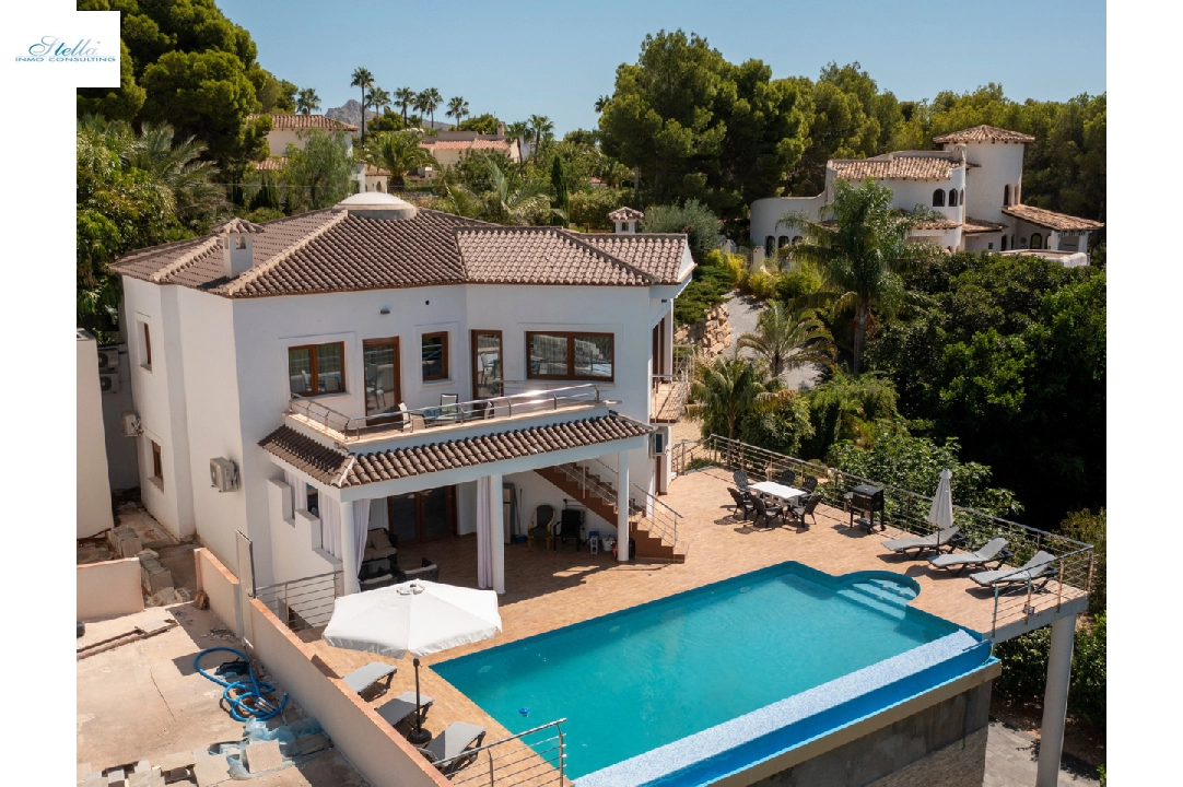 villa en Altea(Sierra Altea Golf) en venta, superficie 2300 m², parcela 2400 m², 7 dormitorios, 5 banos, piscina, ref.: CPS-784-1