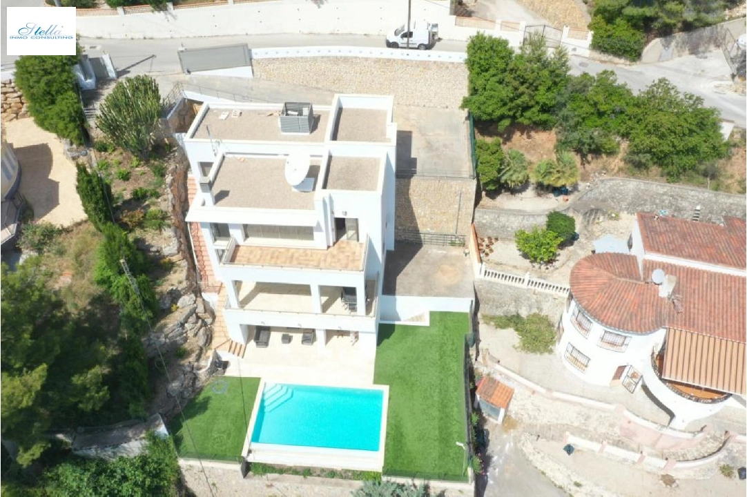 villa en Calpe(Costa Blanca) en venta, superficie 530 m², parcela 816 m², 5 dormitorios, 4 banos, piscina, ref.: CPS-191-1