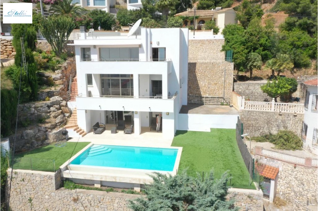 villa en Calpe(Costa Blanca) en venta, superficie 530 m², parcela 816 m², 5 dormitorios, 4 banos, piscina, ref.: CPS-191-2