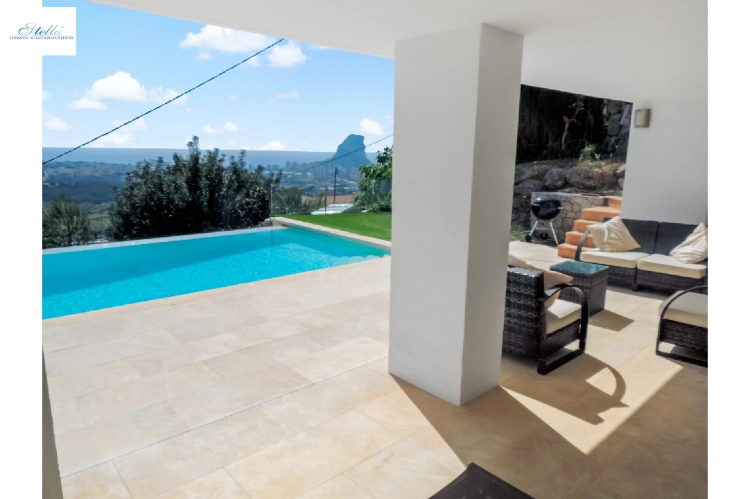 villa en Calpe(Costa Blanca) en venta, superficie 530 m², parcela 816 m², 5 dormitorios, 4 banos, piscina, ref.: CPS-191-5